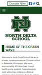 Mobile Screenshot of northdeltaschool.net